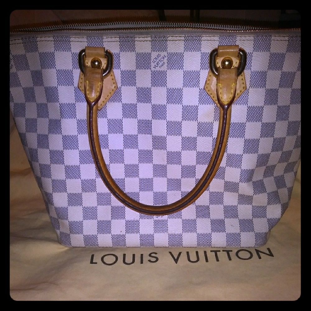 Louis Vuitton Selaya Damier Azur Tote